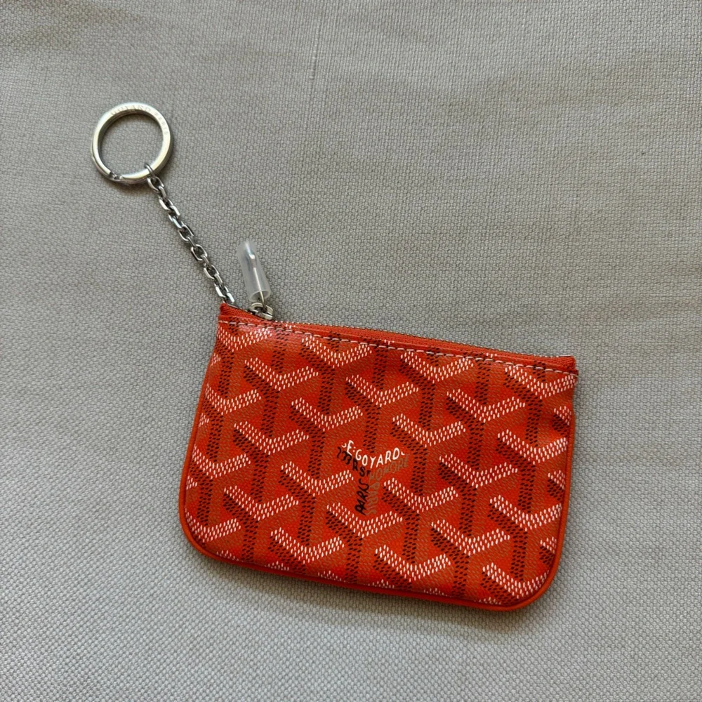NWT🧡GOYARD🧡Senat Nano Key Pouch Coin Purse Keychain